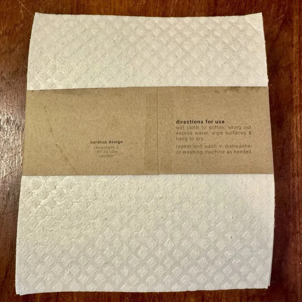 Nordhus Design Swedish Dishcloths Apple Print Set of 10 Made in Sweden New